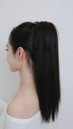 MFX Clean Girl Straight Ponytail - MISS FLUFFY XOXO