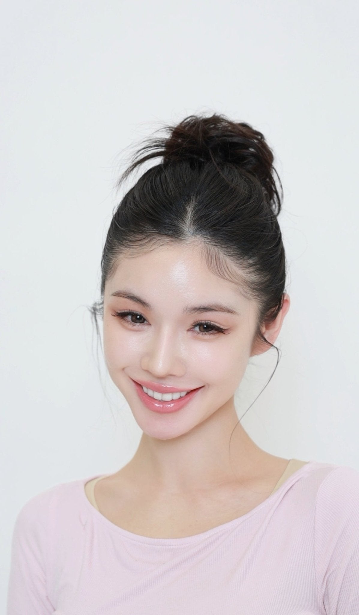 MFX Rose Bloom Layer Bun - MISS FLUFFY XOXO