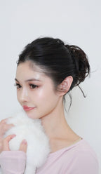 MFX Rose Bloom Layer Bun - MISS FLUFFY XOXO