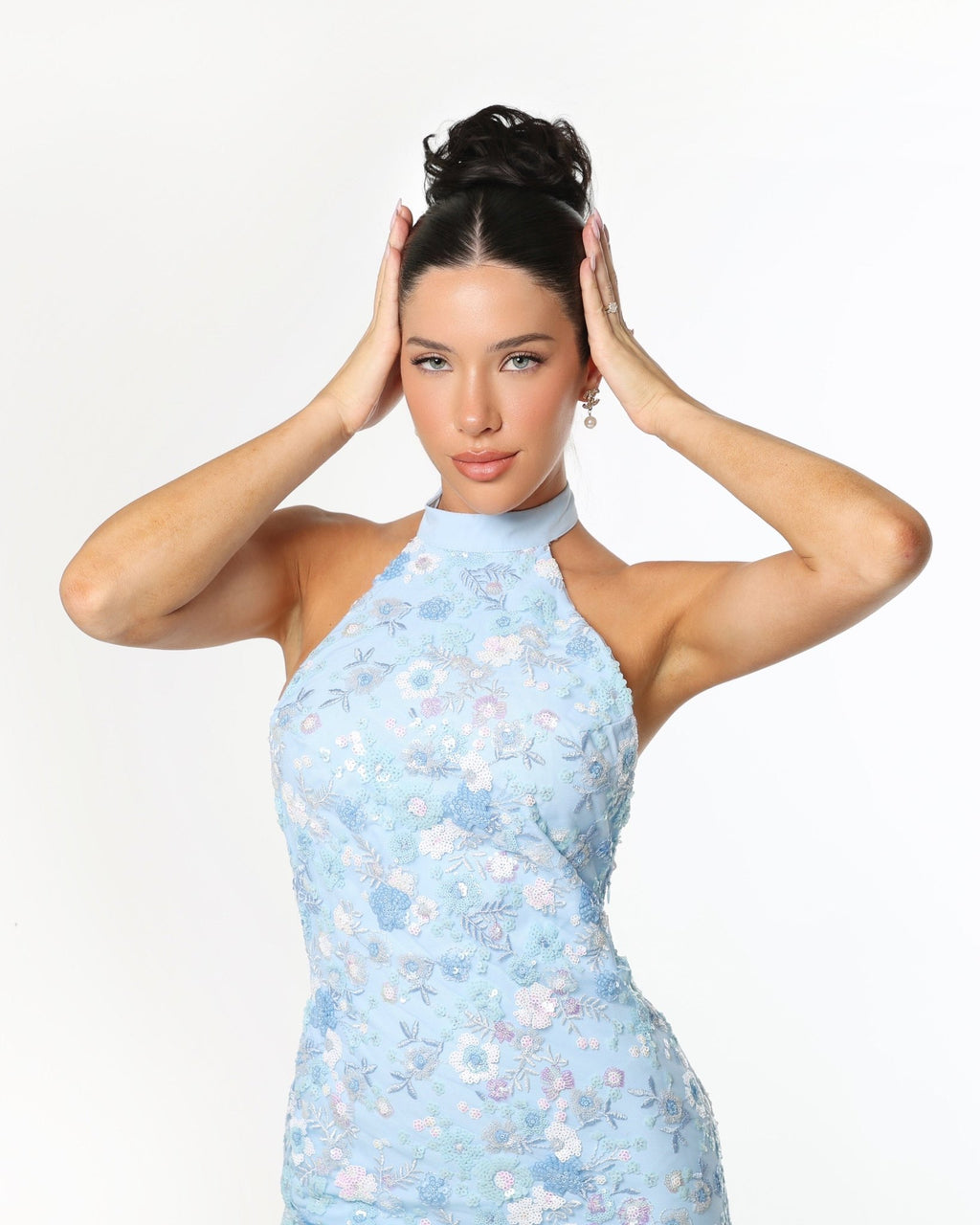 MFX Rose Bloom Layer Bun - MISS FLUFFY XOXO