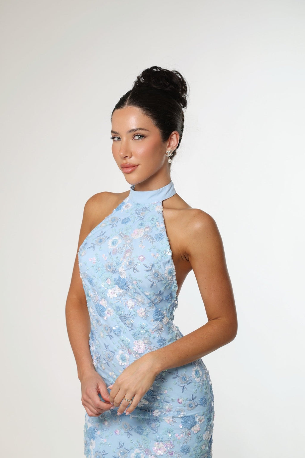 MFX Rose Bloom Layer Bun - MISS FLUFFY XOXO