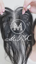 MFX Balla Bangs Hair Topper — styling video