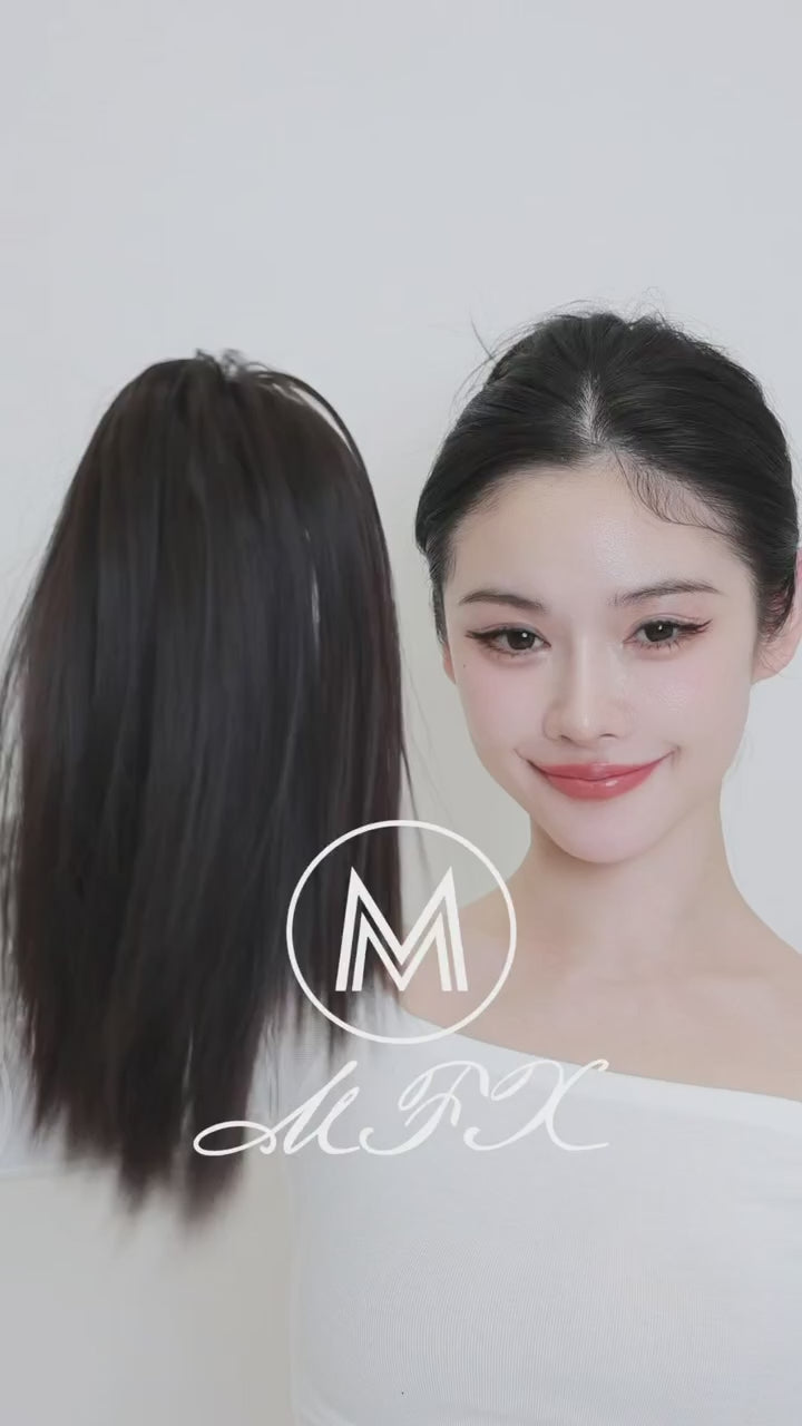 MFX Clean Girl Straight Ponytail - Short — styling video
