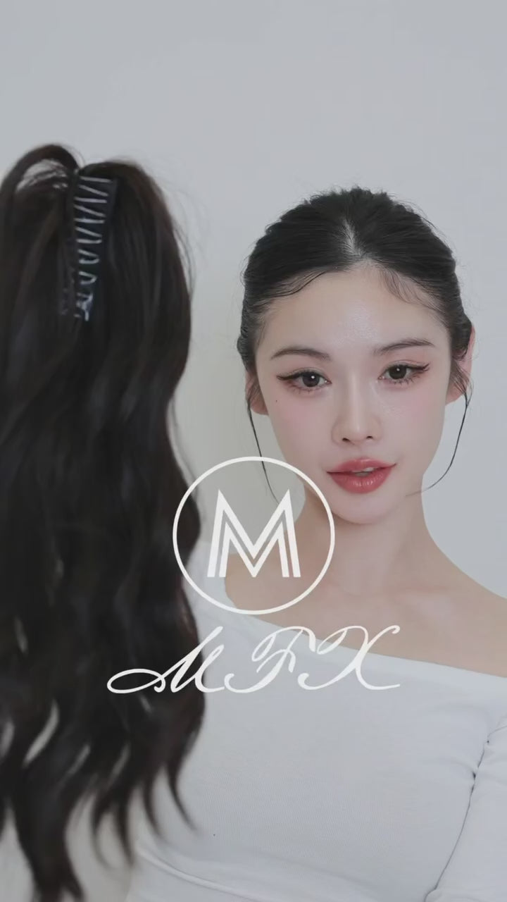 MFX Mermaid Wave Ponytail — styling video