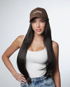 Sleek Straight Hair Hat | Miss Fluffy XOXO - MISS FLUFFY XOXO